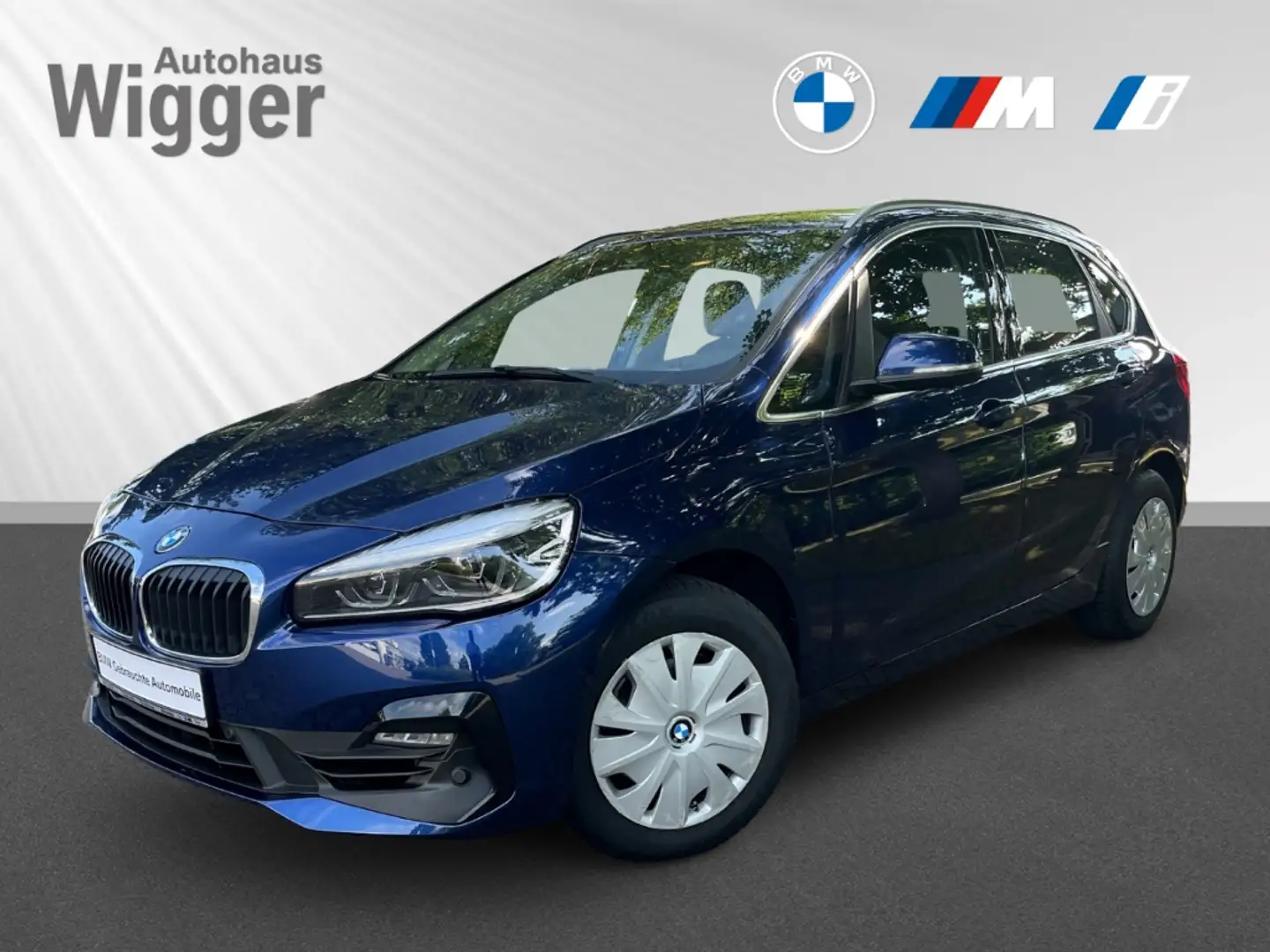 BMW 218 Active Tourer Advantage Aut./AHK/Navigation Blauw - 1