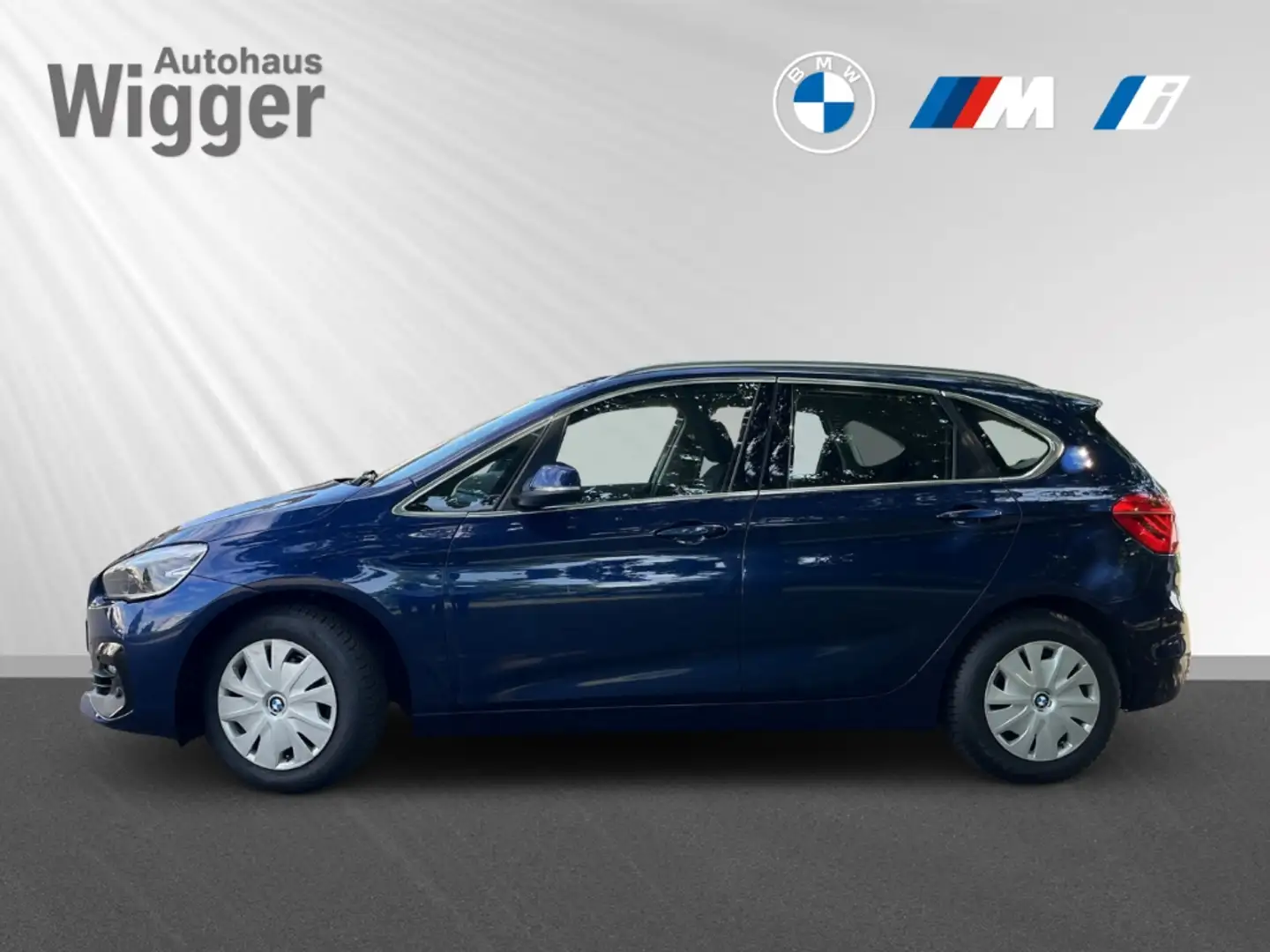 BMW 218 Active Tourer Advantage Aut./AHK/Navigation Blauw - 2