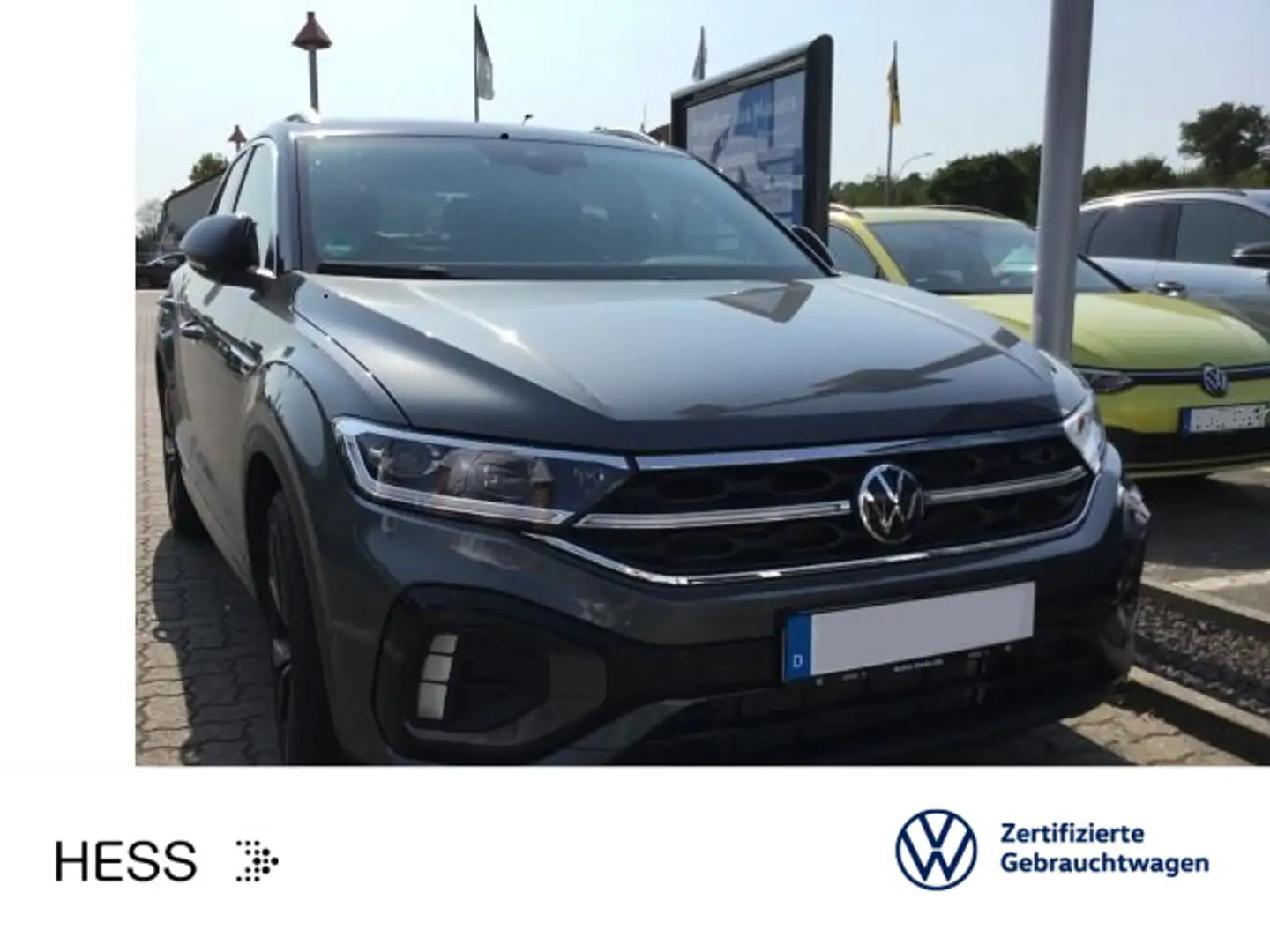 Volkswagen T-Roc R-Line 2.0 TSI 4M ACC*IQ.Light*Kamera*AHK Grau - 1