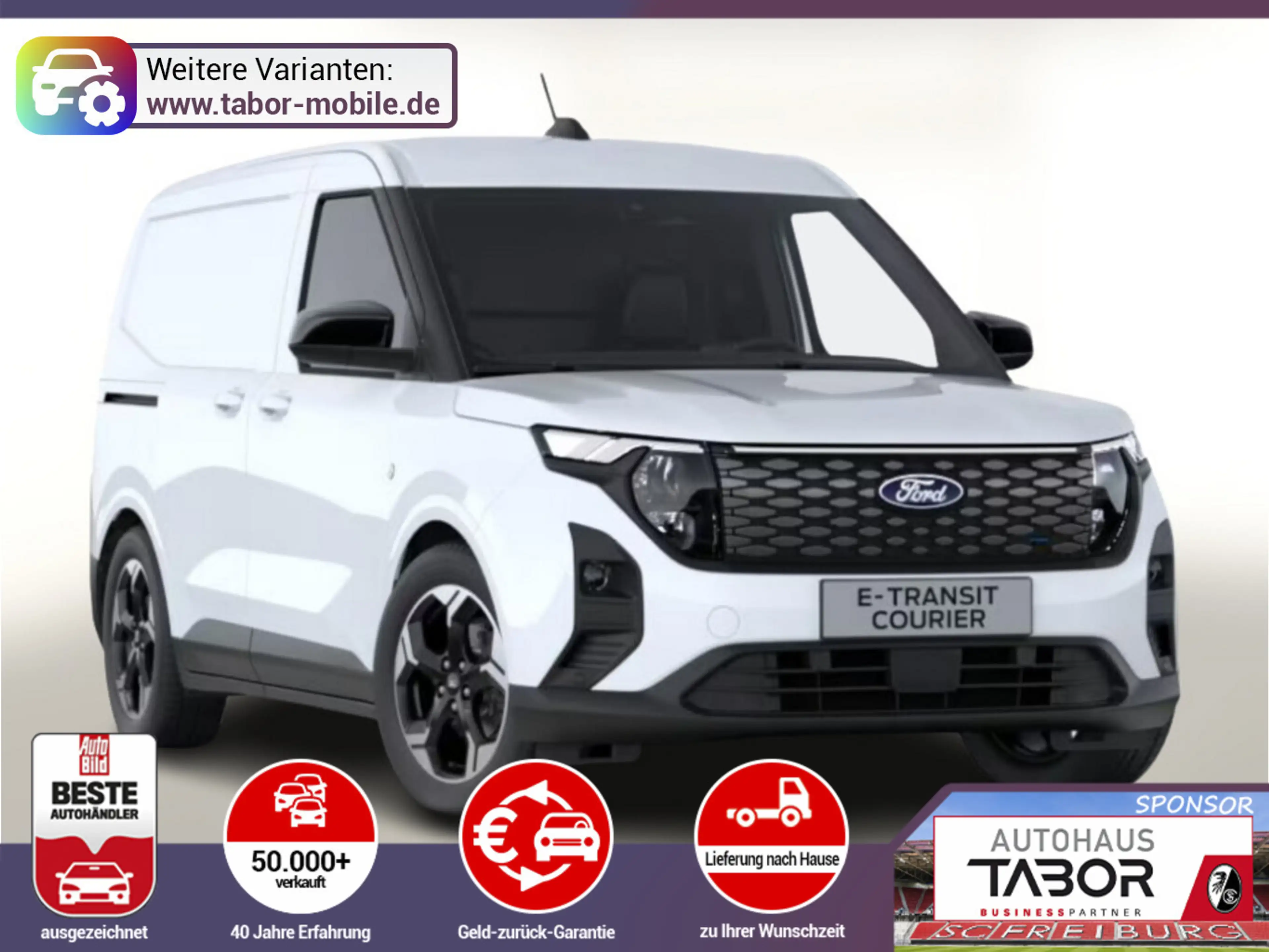 Ford Transit Courier 54kWh Limited Kam Temp UVP-24%*