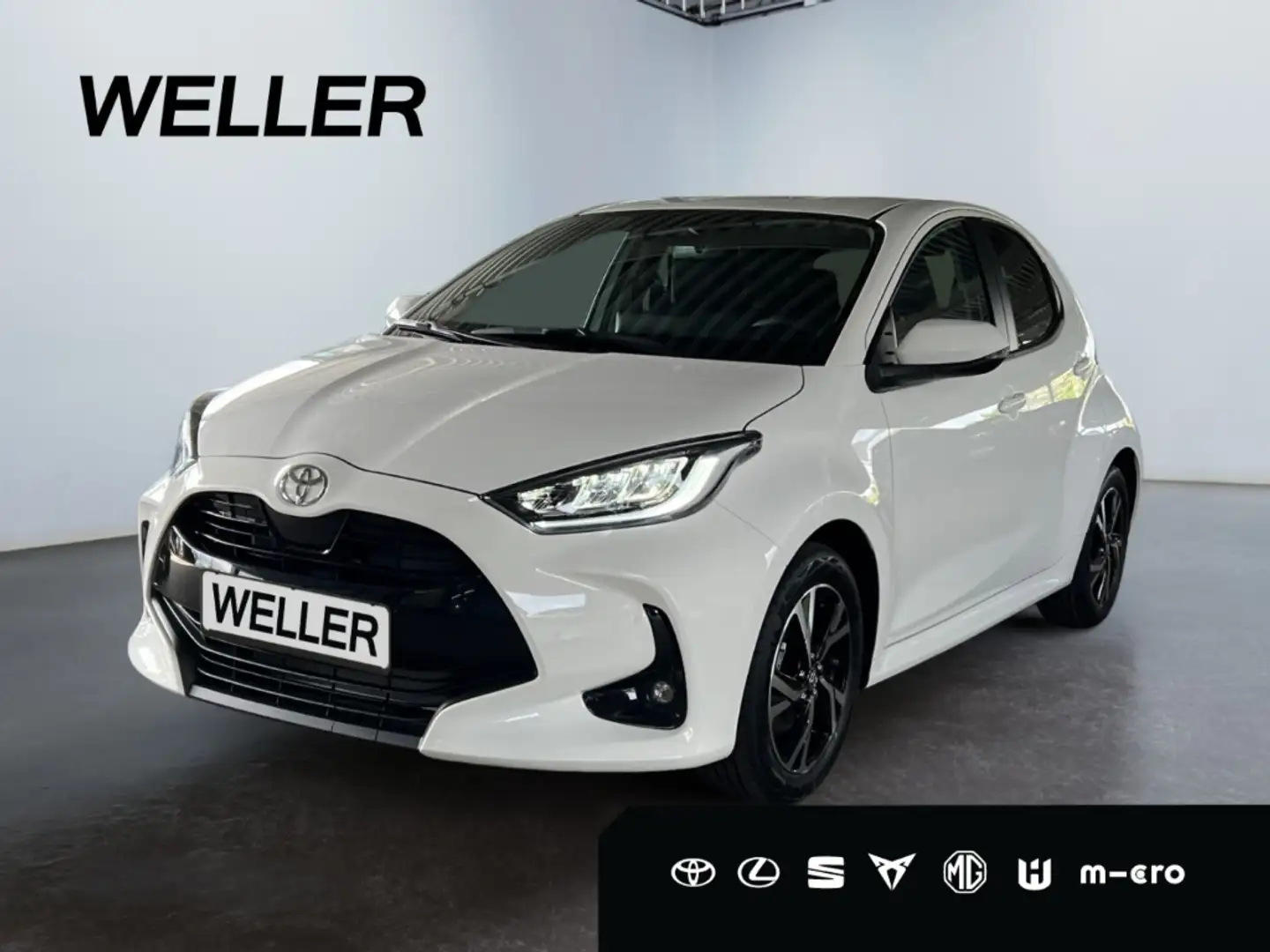 Toyota Yaris Hybrid 116 1.5 Teamplayer *LED*ACC*CAM*SHZ* Blanco - 1