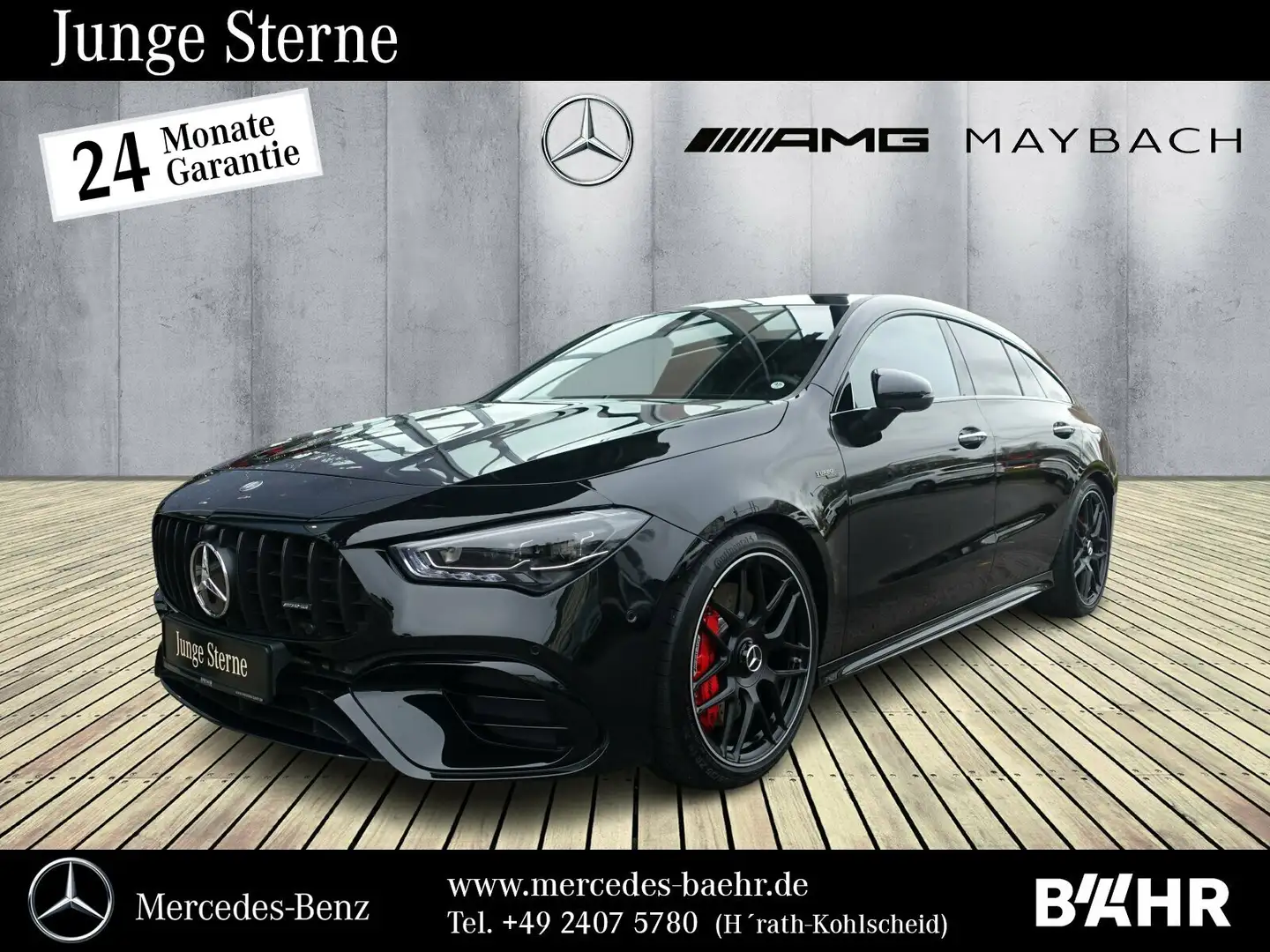 Mercedes-Benz CLA 45 AMG CLA 45 S 4M+ SB Premium/Pano/Performance Sitze LED Schwarz - 1