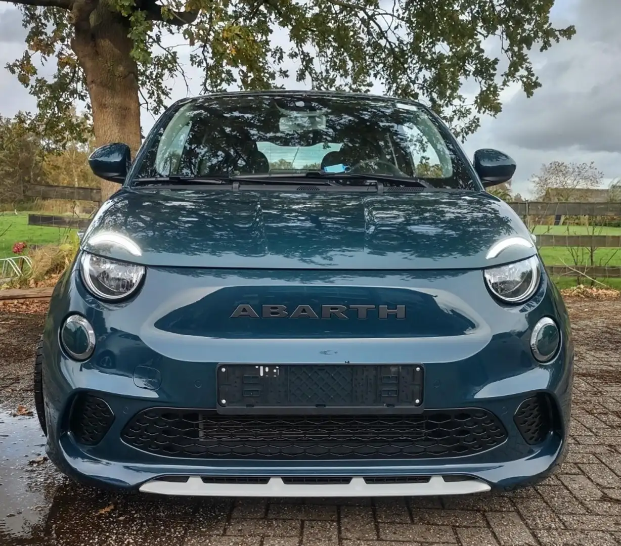 Fiat 500 E-Abarth Look-2023- Uniek-verlaagd-Special Groen - 2