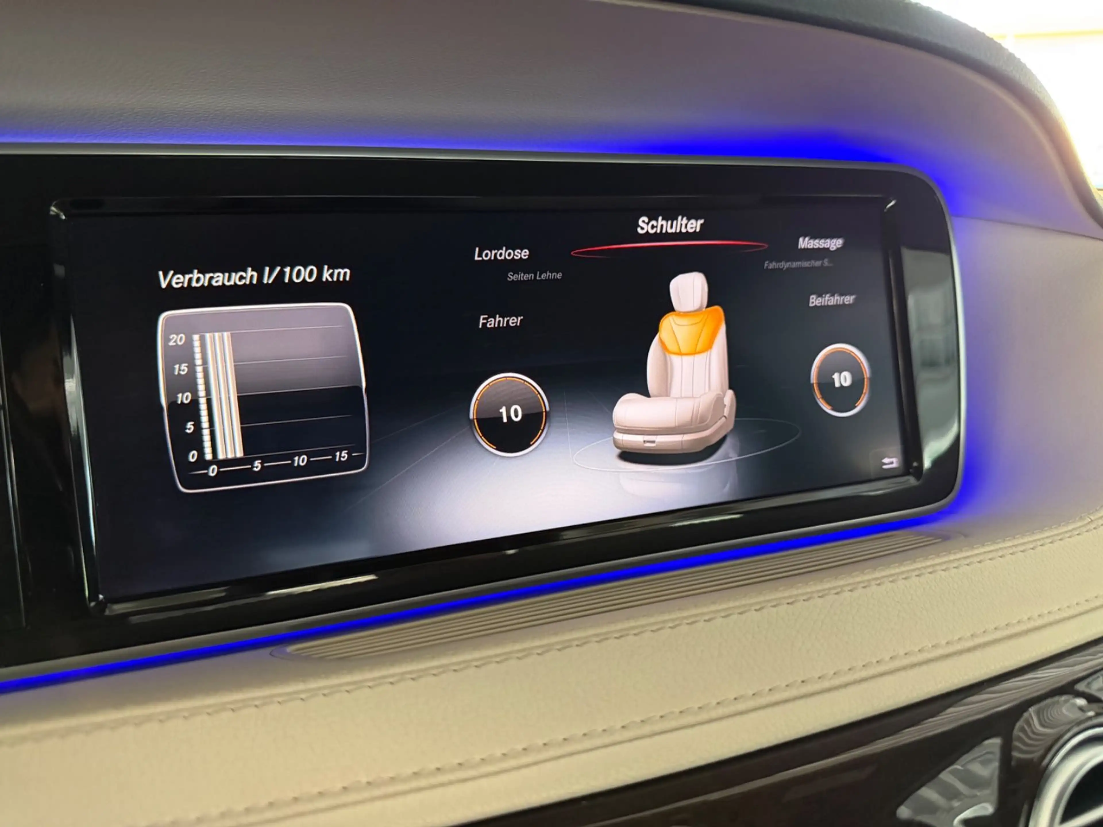 Mercedes-Benz S 350 Limo / d 4Matic r Burmester Massage Nappa — photo 33