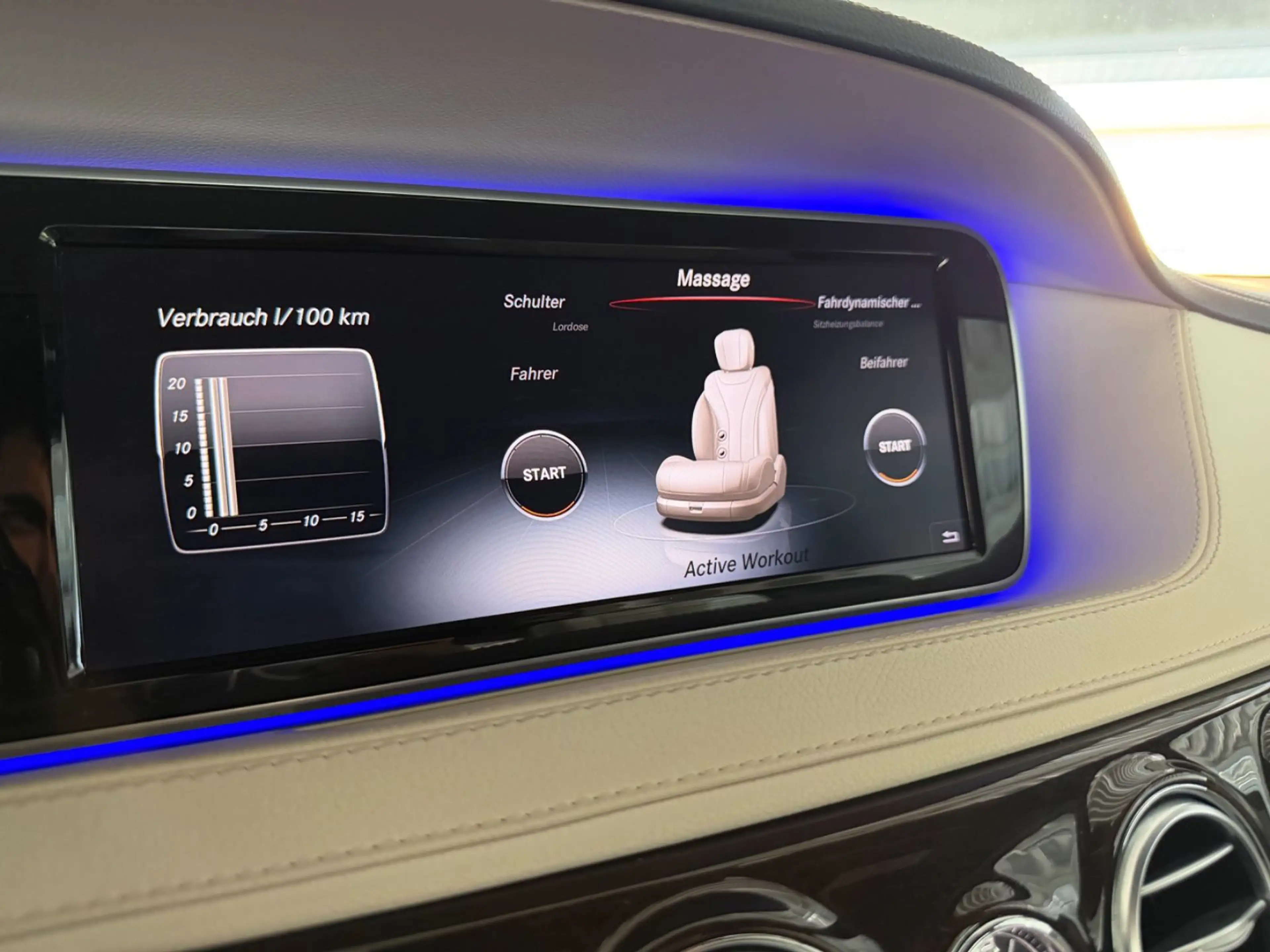 Mercedes-Benz S 350 Limo / d 4Matic r Burmester Massage Nappa — photo 28