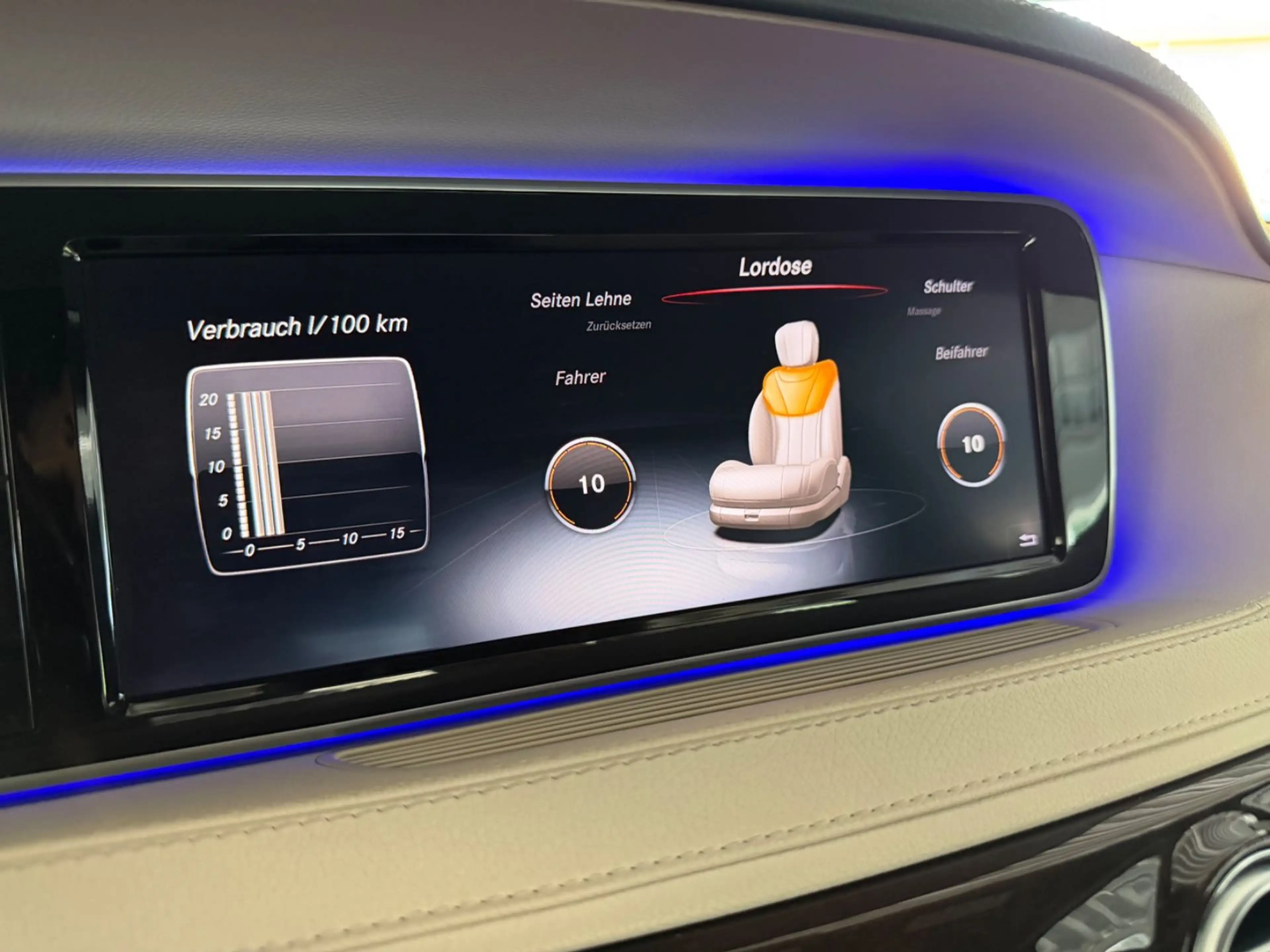 Mercedes-Benz S 350 Limo / d 4Matic r Burmester Massage Nappa — photo 32