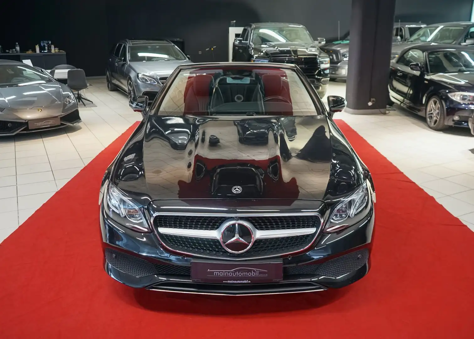 Mercedes-Benz E 220 d Cabrio AHK LED 9G Keyless DisTronic Noir - 2