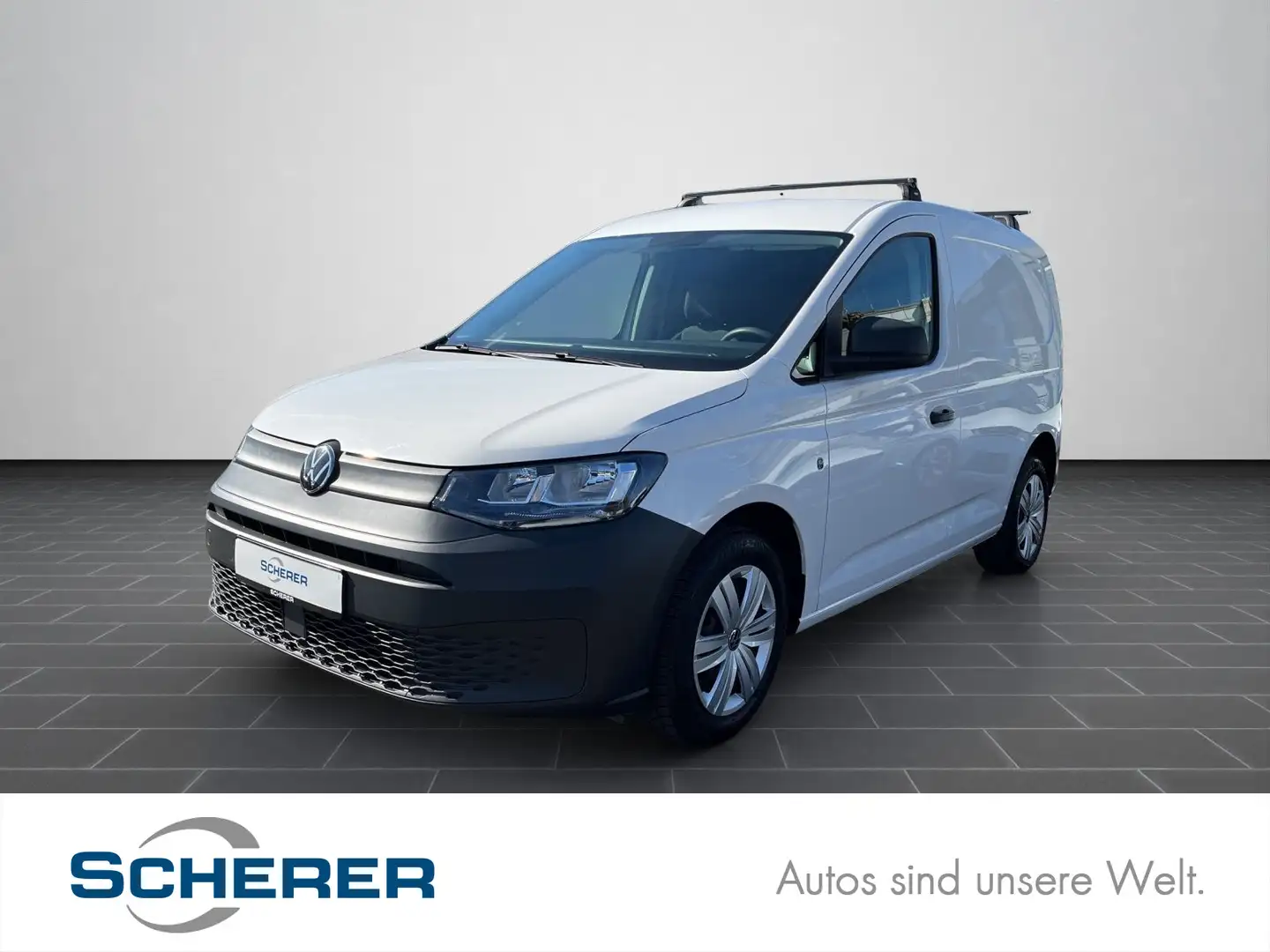 Volkswagen Caddy 2.0 TDI Kasten Weiß - 1
