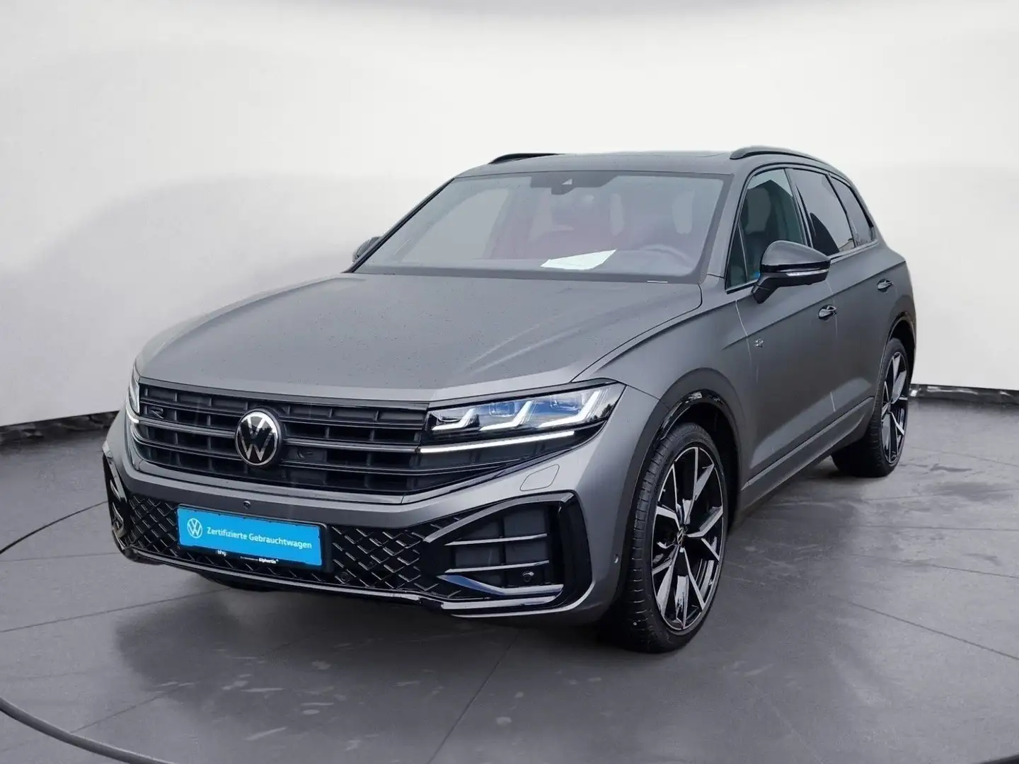 Volkswagen Touareg 3.0 TDI R-Line AHK Matrix Nachtsicht Pan Grau - 2