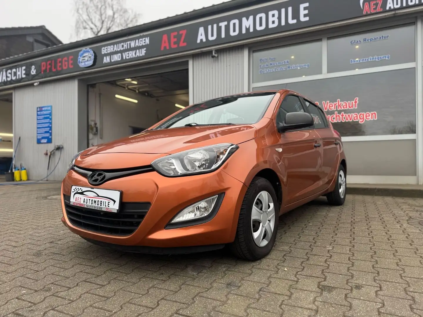 Hyundai i20 blue Classic*Neue TÜV* Orange - 1