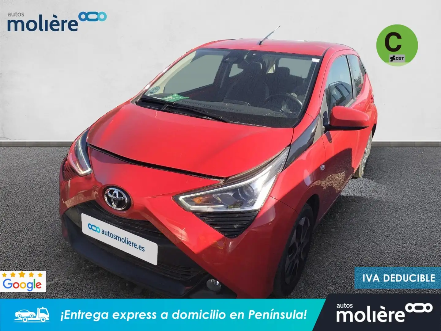 Toyota Aygo 70 x-play Rouge - 1