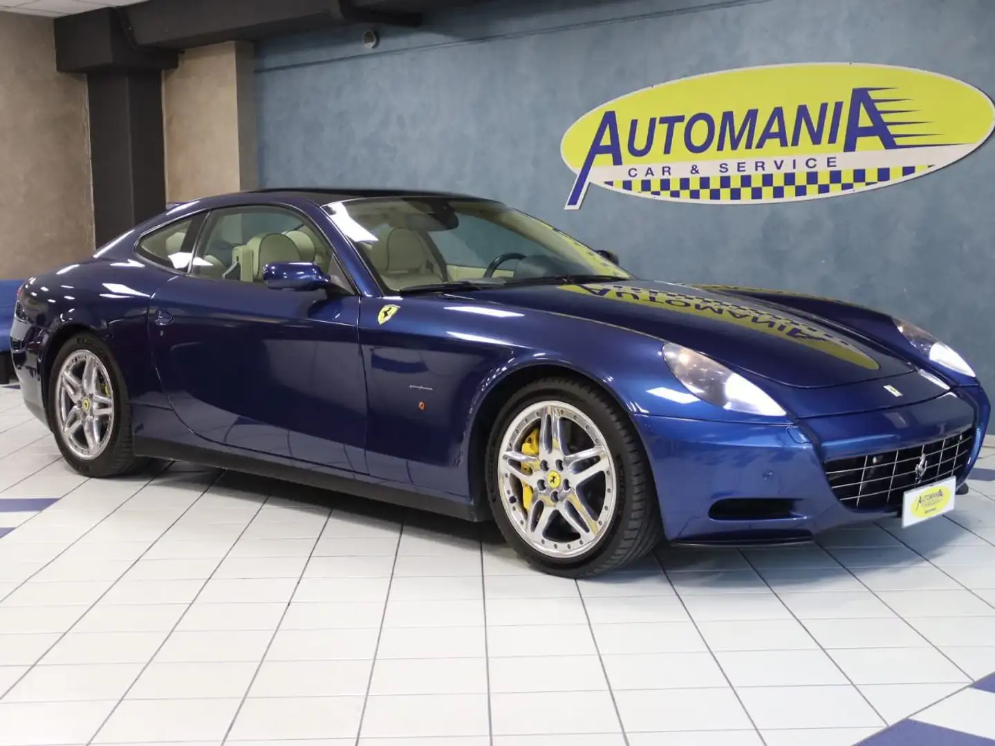 Ferrari 612 612 Scaglietti 5.8 F1 Синій - 1