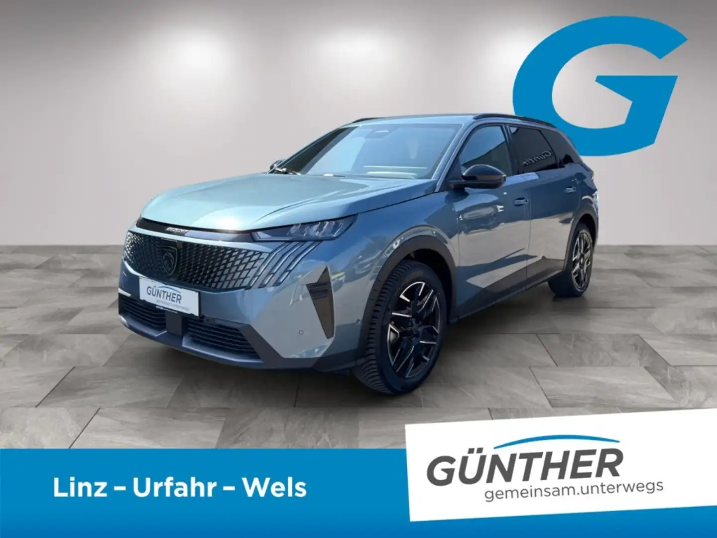 Peugeot 5008 ALLURE Hybrid 145 e-DCS6 Blau - 1