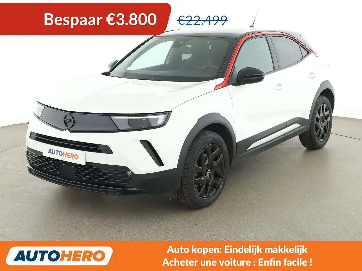 Opel Mokka X 1.2 Turbo GS Line Blanc - 1