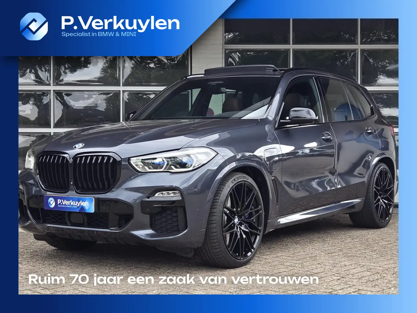 BMW X5 XDRIVE45E M SPORT | DRIVING PROFF. | PANORAMA | 36 Gris - 1