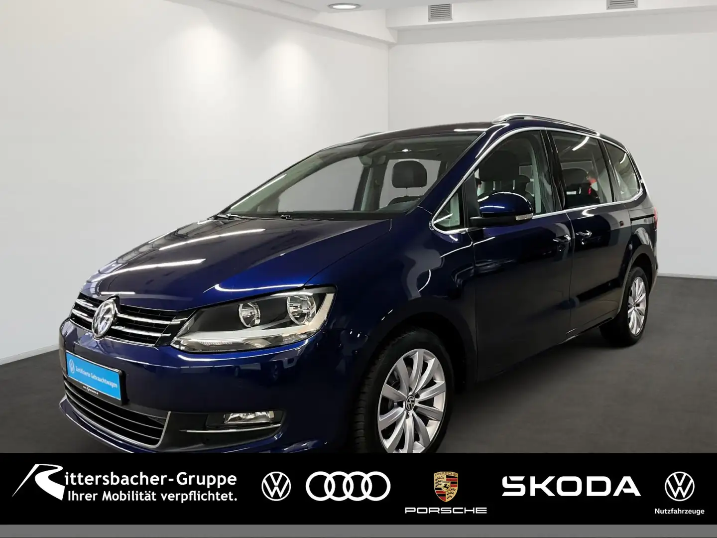 Volkswagen Sharan 1.4 TSI Highline DSG Blau - 1