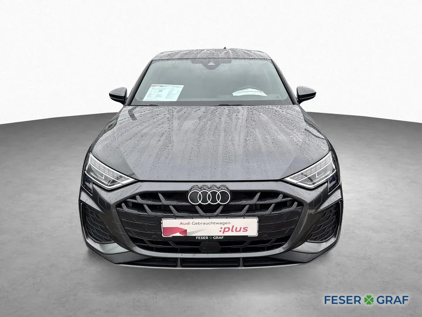 Audi A3 Limousine 35 TFSI S tr. S line-ACC-Kamera-LED-Navi Grijs - 2