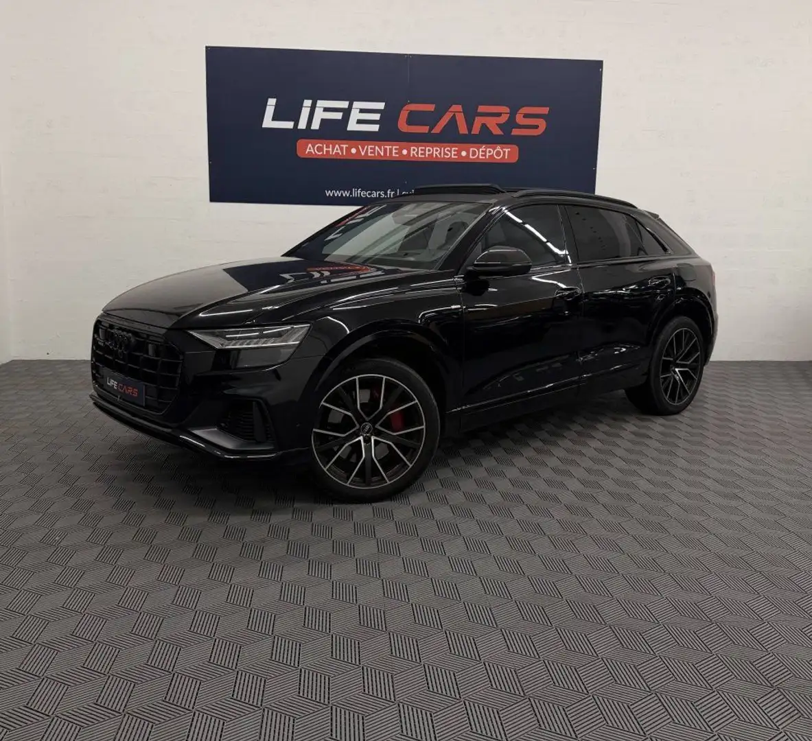 Audi Q8 60 TFSI e 462ch Compétition 2023 quattro tiptronic 8 Français 2ème main garantie TVA récupérable Schwarz - 2