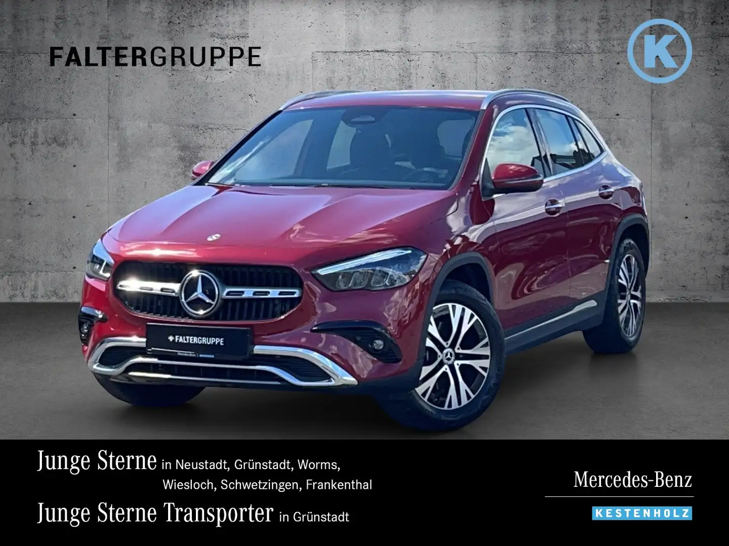 Mercedes-Benz GLA 200 GLA 200 d MOPF+PROGRESSIVE+DISTRO+STHZ+KAM+KEYL Rojo - 1