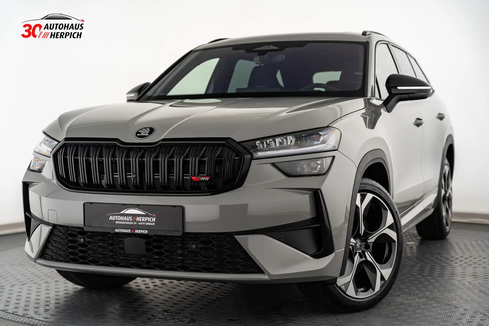 Skoda Kodiaq 2.0 TSI 4x4 RS DAB RFK AHK HUD LED Gris - 1