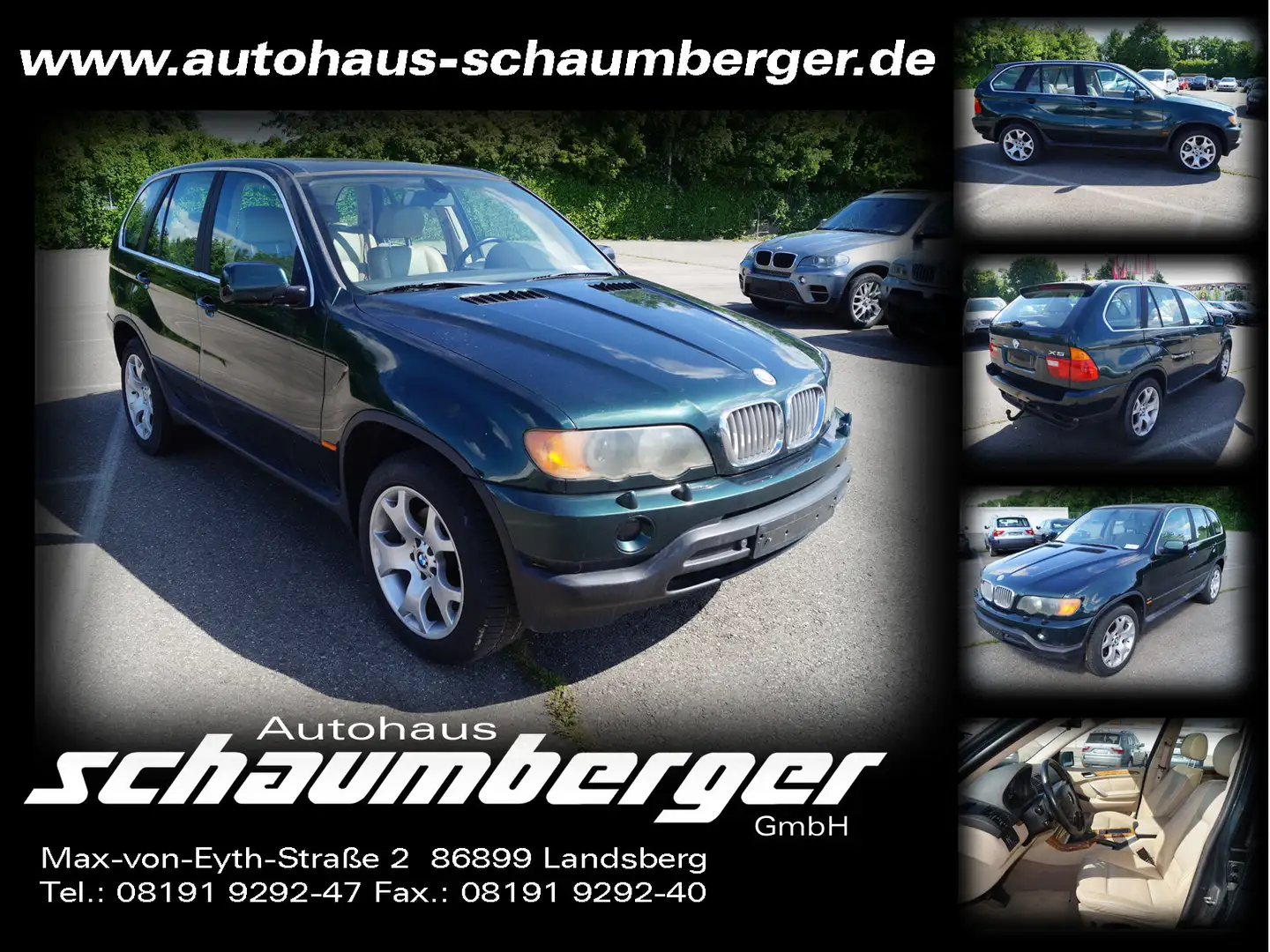 BMW X5 4.4i Aut. * Geräusche-Steuerkette !!* BASTLER Grün - 1