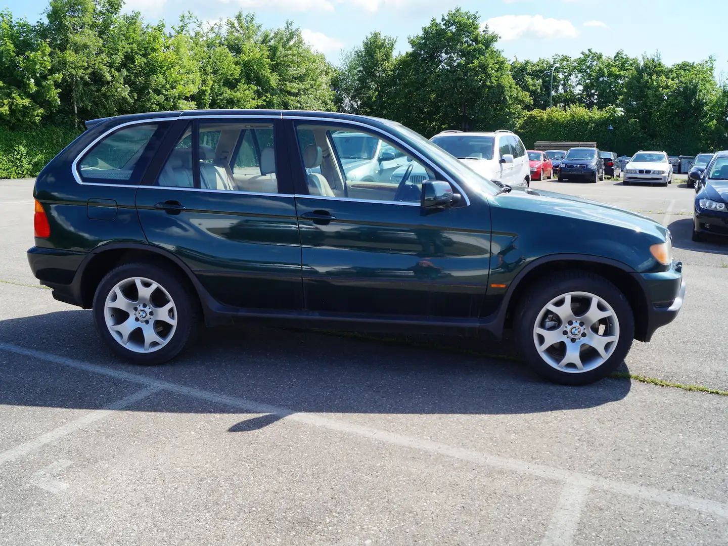 BMW X5 4.4i Aut. * Geräusche-Steuerkette !!* BASTLER Grün - 2