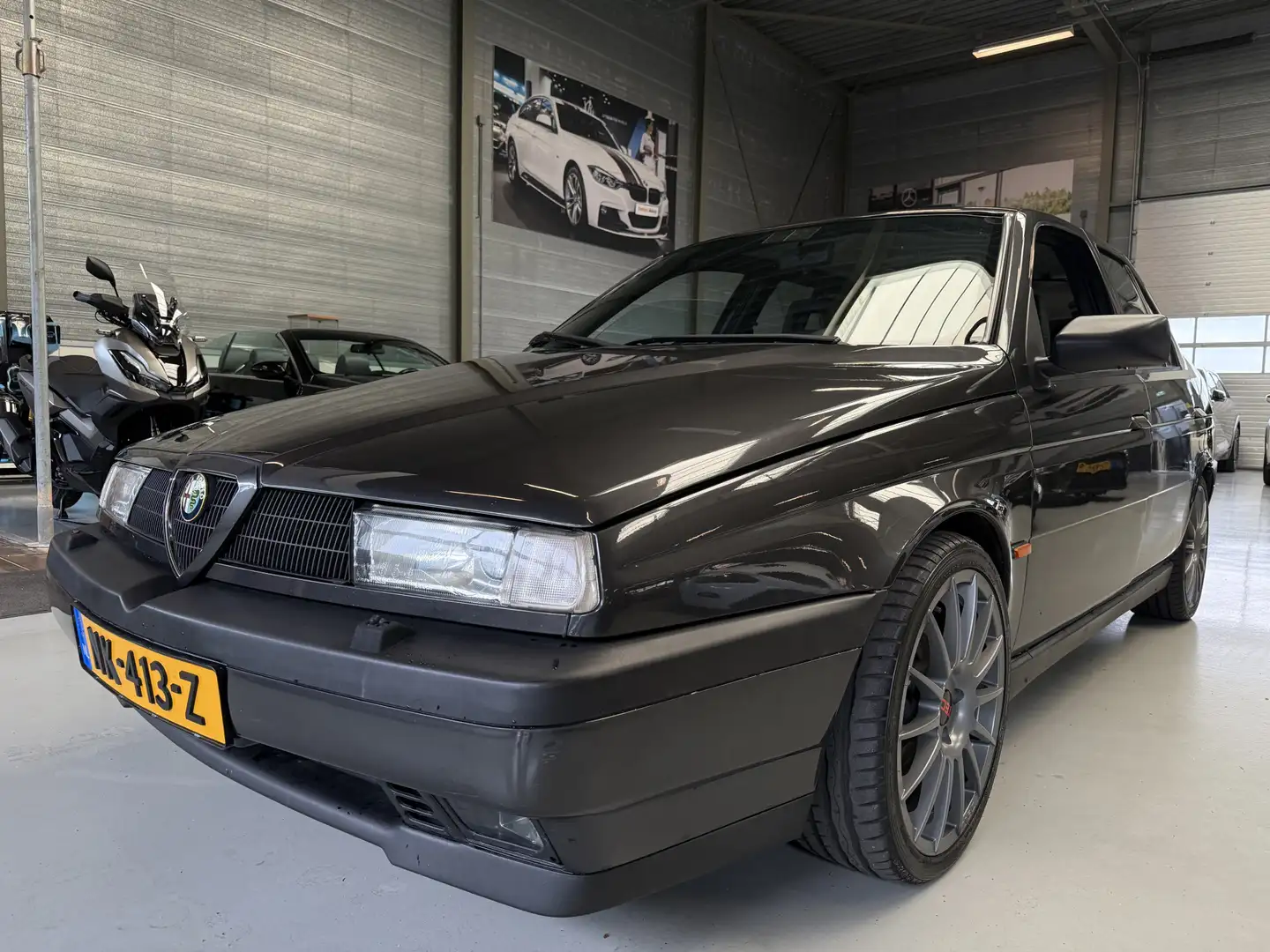 Alfa Romeo 155 2.5 V6 Airco, Elektrische stoelen, Lichtmetalen ve Grijs - 1
