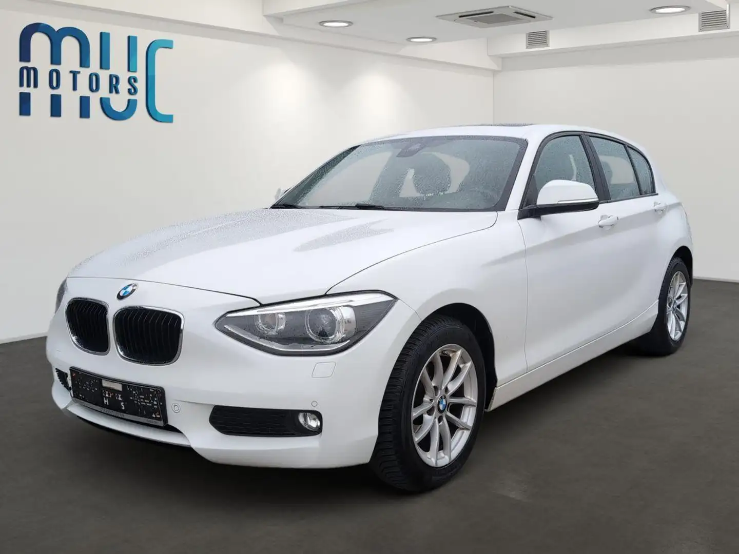 BMW 118 d Lim  ~Xenon~Schiebedach~Komfort Zugang Blanc - 1