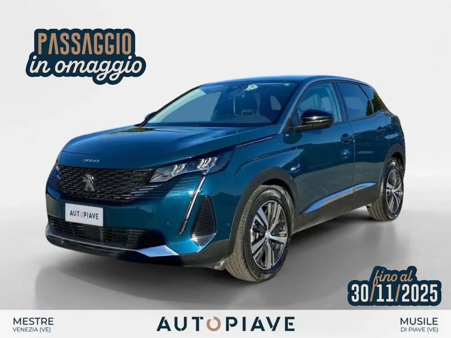 Peugeot 3008 3008 BlueHDi 130 S&S EAT8 Allure Pack Blu/Azzurro - 1