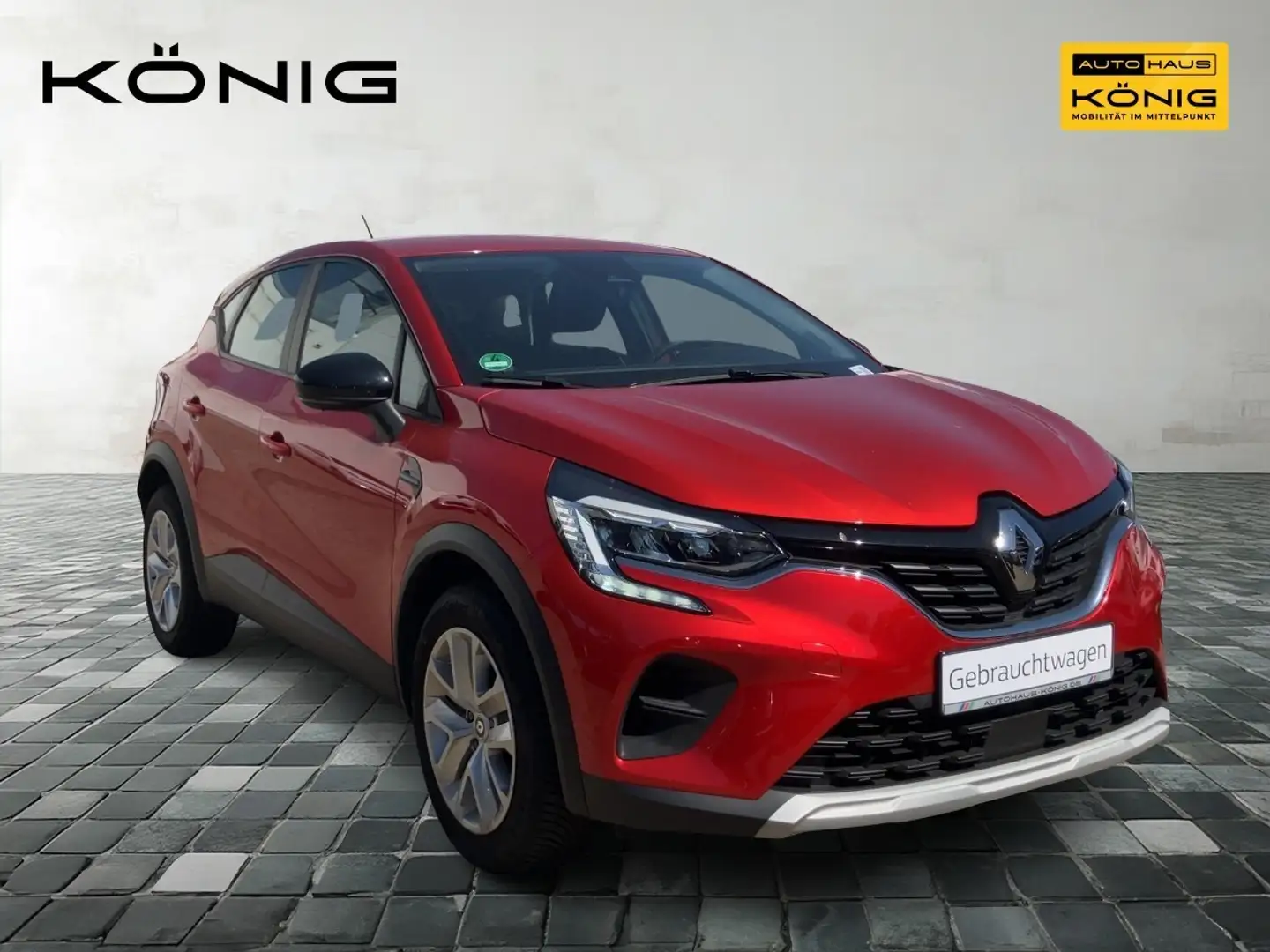 Renault Captur Evolution 1.0 TCe 90 PDC hinten Rot - 2