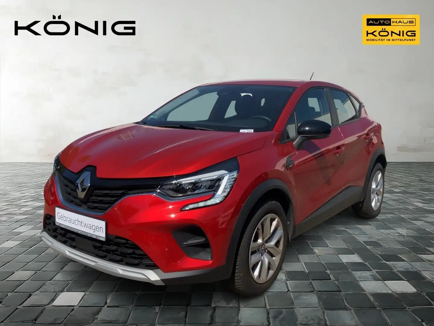 Renault Captur Evolution 1.0 TCe 90 PDC hinten Rot - 1