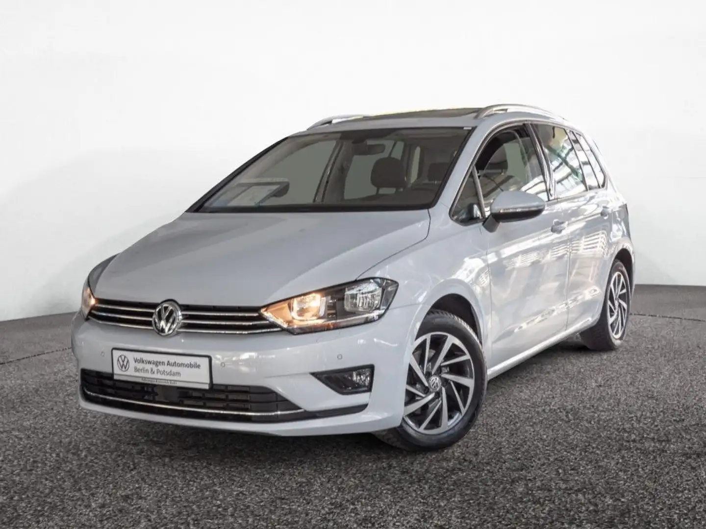 Volkswagen Golf Sportsvan 1.4 TSI DSG Sound Nav Sitzhzg PDC Plateado - 2