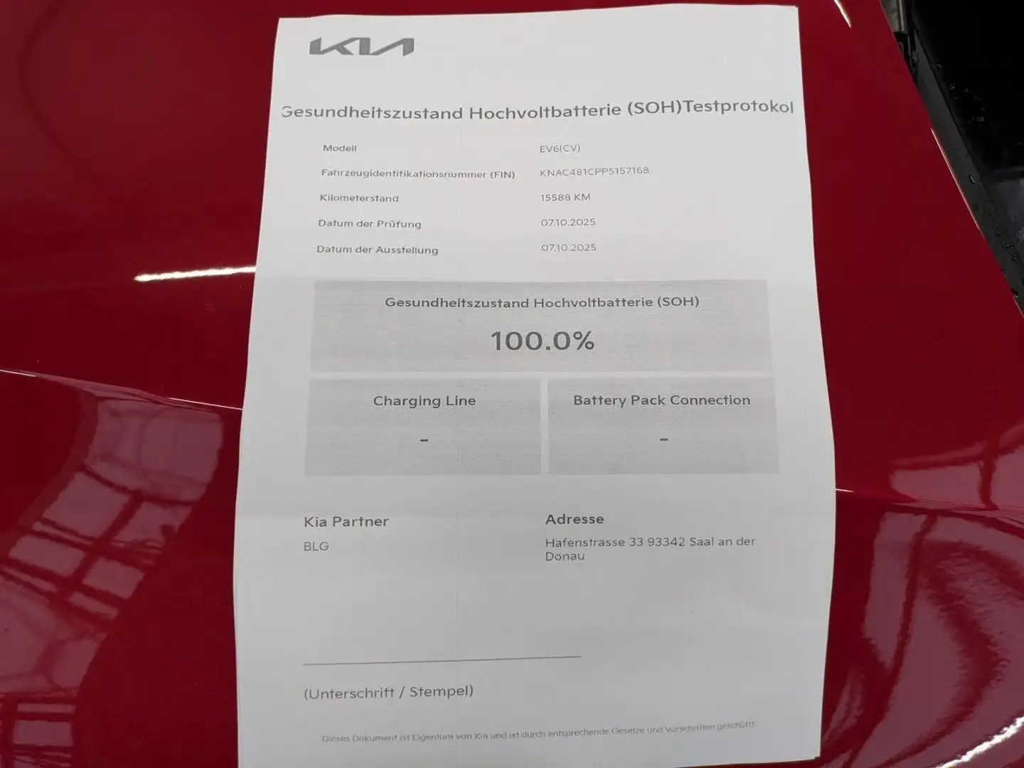 Kia EV6 Elektro 77,4 kWh GT Line 4WD WP ASS+ SND Rood - 2