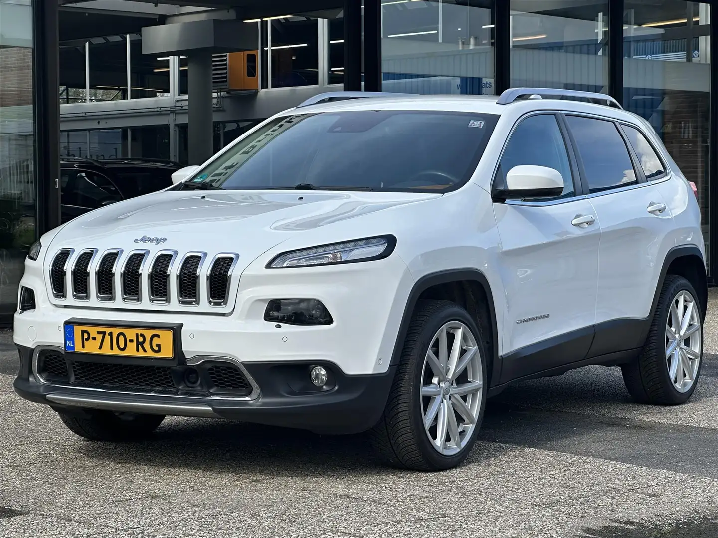 Jeep Cherokee 3.2 V6 272pk AWD Limited Weiß - 2