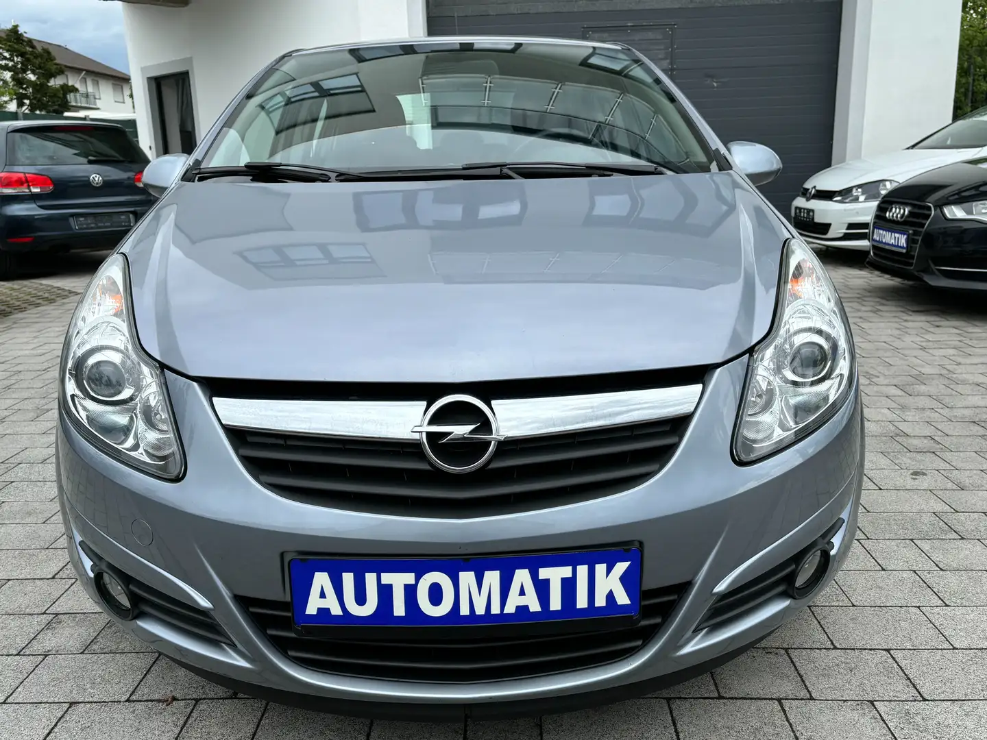 Opel Corsa Automatik*HU/AU Neu*Tempomat*4/5T*PDC*2.Hand*ALU Grau - 1