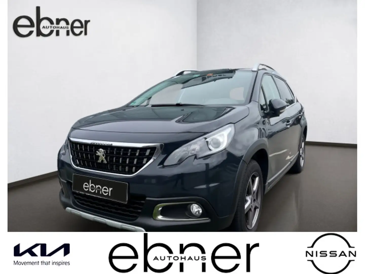 Peugeot 2008 1.2 PureTech Active Klimaauto. Panoramadach Grau - 1