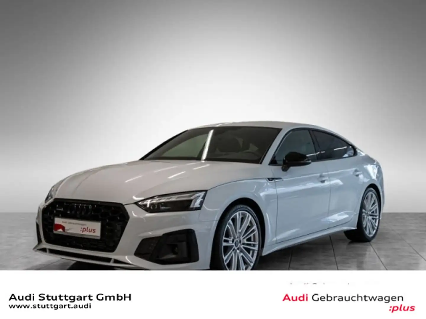 Audi A5 S line 40 TFSI quattro S tronic ACC Weiß - 1