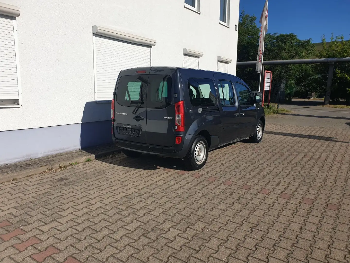 Mercedes-Benz Citan Tourer 111 CDI extralang/Klima/RFK/7Sitzer Grau - 2