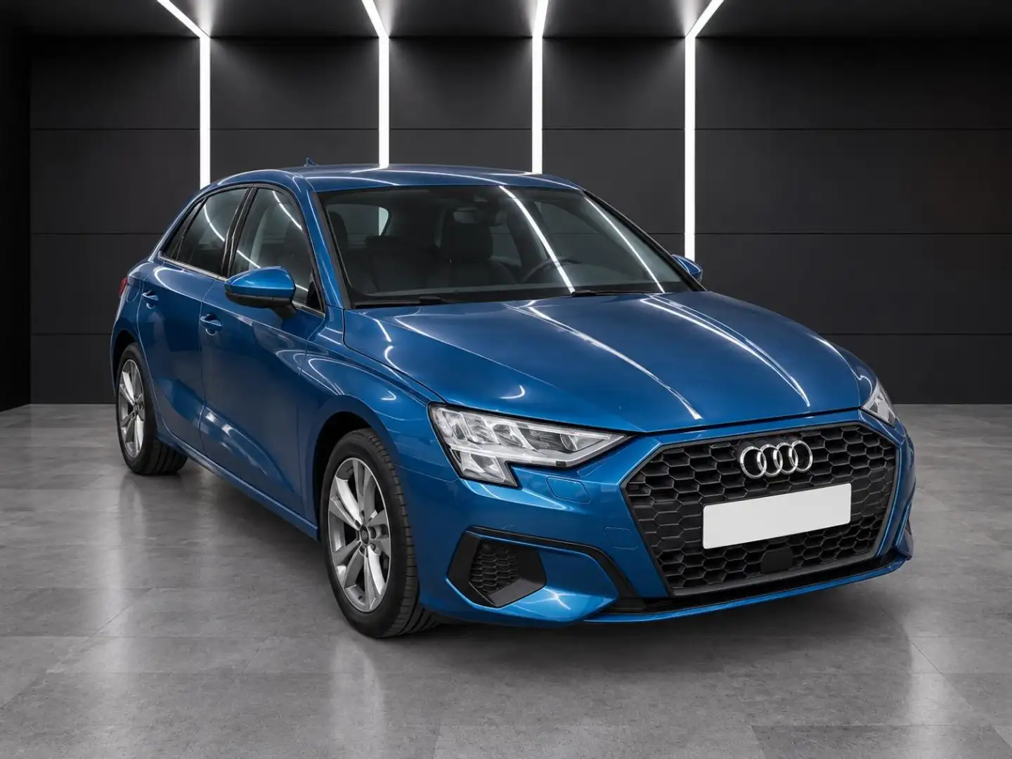 Audi A3 Sportback 30TDI Azul - 2