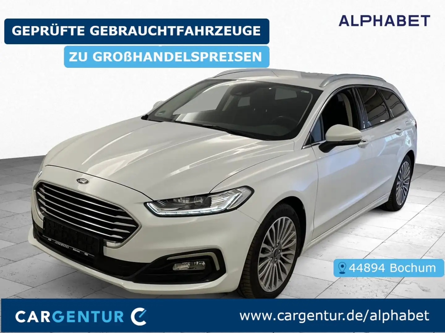 Ford Mondeo 2.0 EcoBlue Titanium SpoSi Key Белый - 1