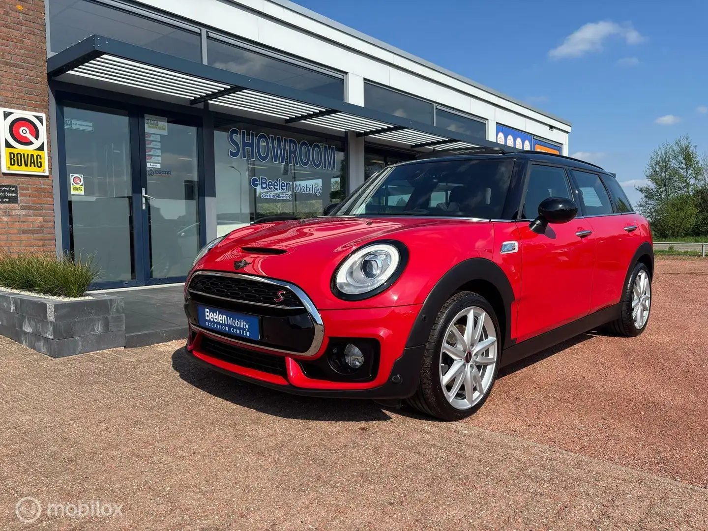 MINI Cooper S Clubman 2.0 | JWC Headup display Panodak Leder Červená - 1