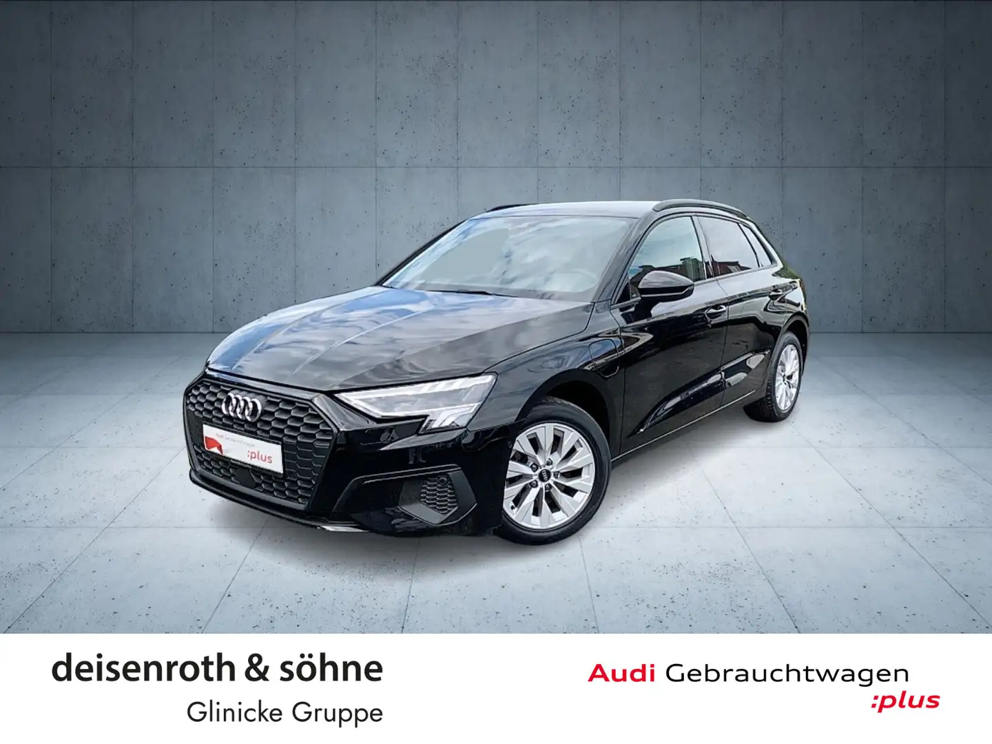 Audi A3 40 TFSI e LED/SHZ/MMI/Temp/ASI/soun Schwarz - 1