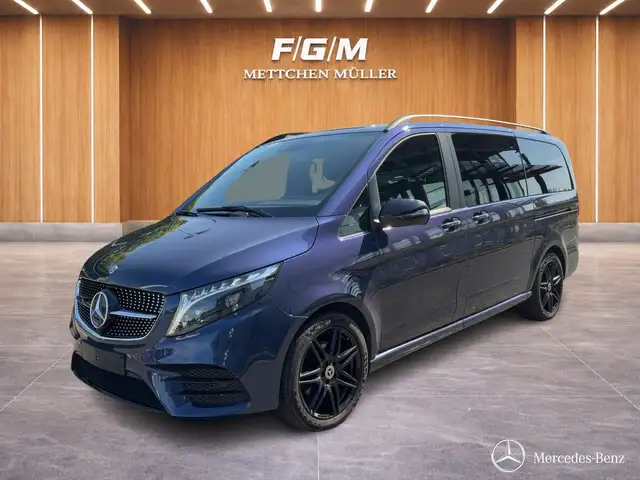 Mercedes-Benz V 300 d EDITION Lang AMG+NIGHT+AHK+TOTWINKEL+R KA AMG Line V Klasse EDITION/Navi/Autom./Klima/LED/Park Assist./Sitzhzg./BC
