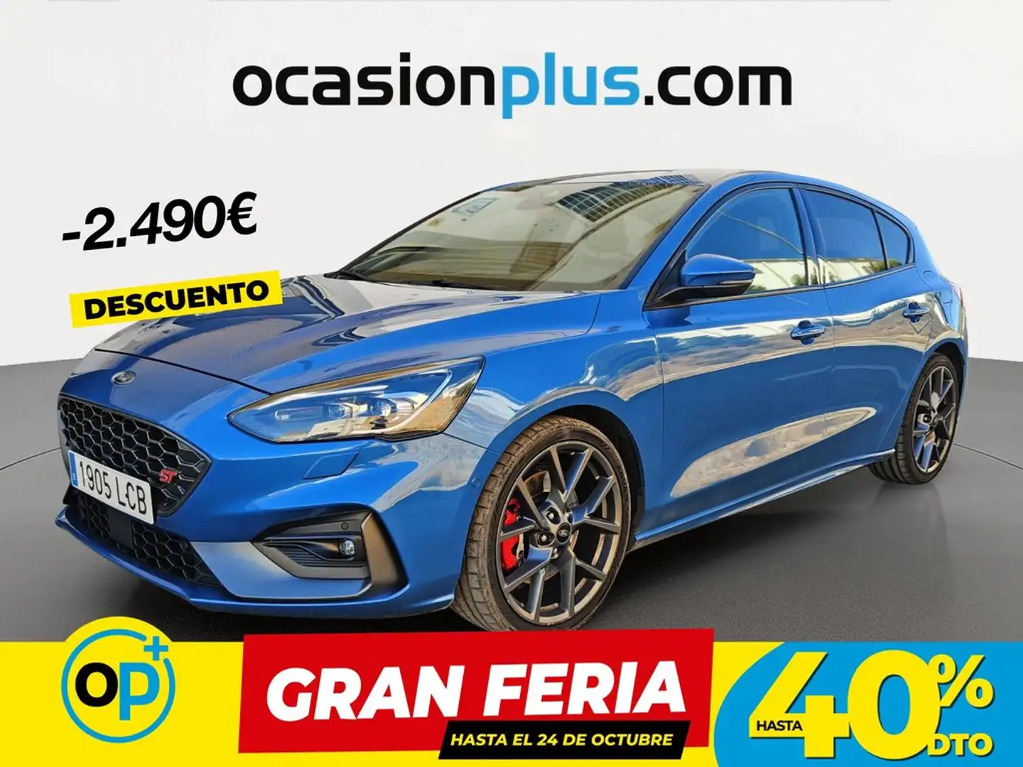 Ford Focus 2.3 Ecoboost ST 3 Azul - 1