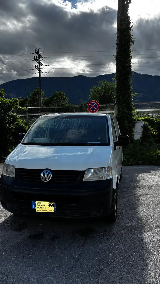 Volkswagen Transporter Blanc - 1