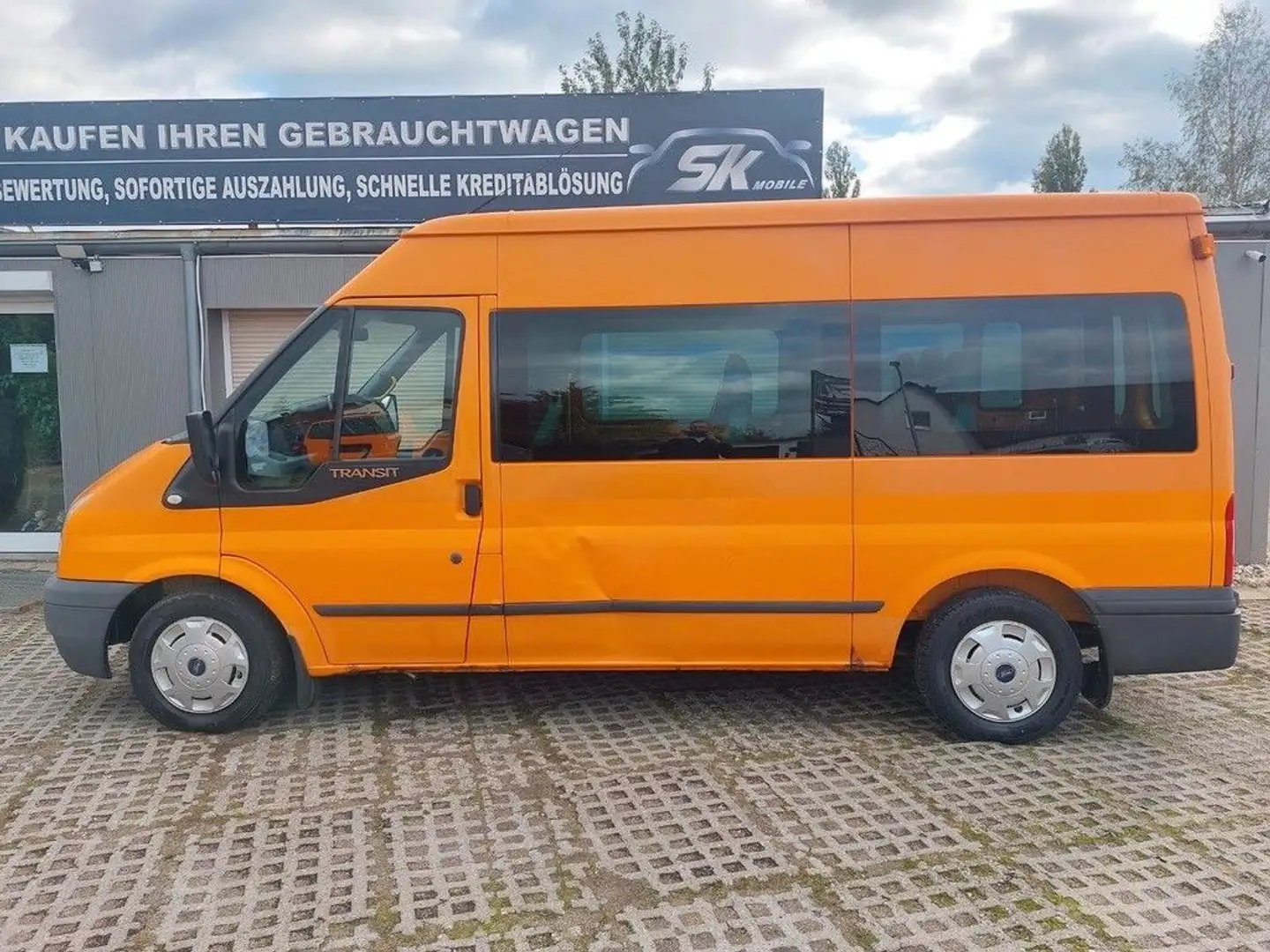 Ford Transit Kombi FT 300*9SITZ*1HAND*PDC*StHz* Orange - 2