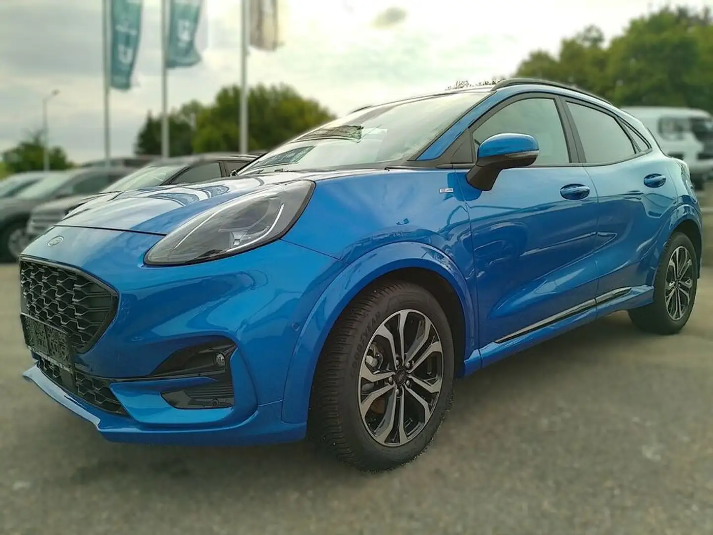 Ford Puma Hybrid *ST-Line X* I AUTOMATIK I Blau - 1