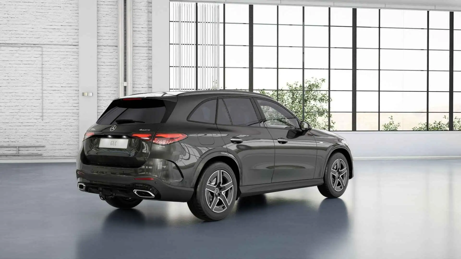 Mercedes-Benz GLC 400 400e 4MATIC Sport Edition | Panoramaschuifdak |  P Grijs - 2