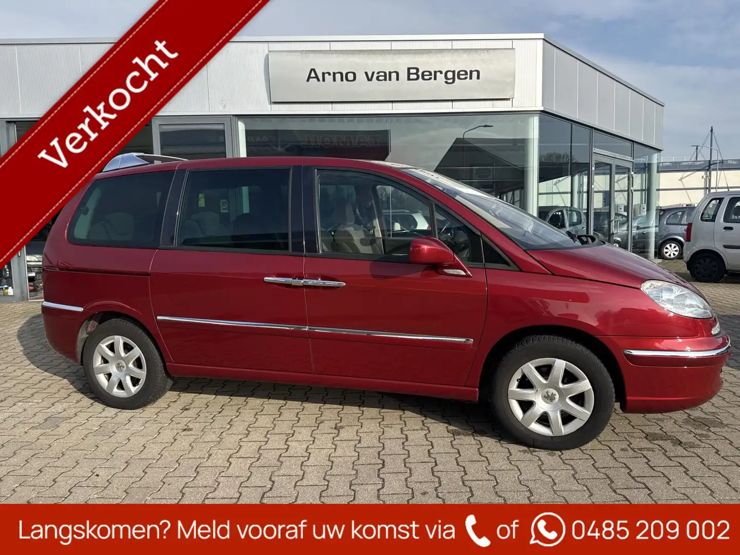 Peugeot 807 2.0 ST, AUTOMAAT, 8 Persoons, climatronic, cruisec Rot - 1