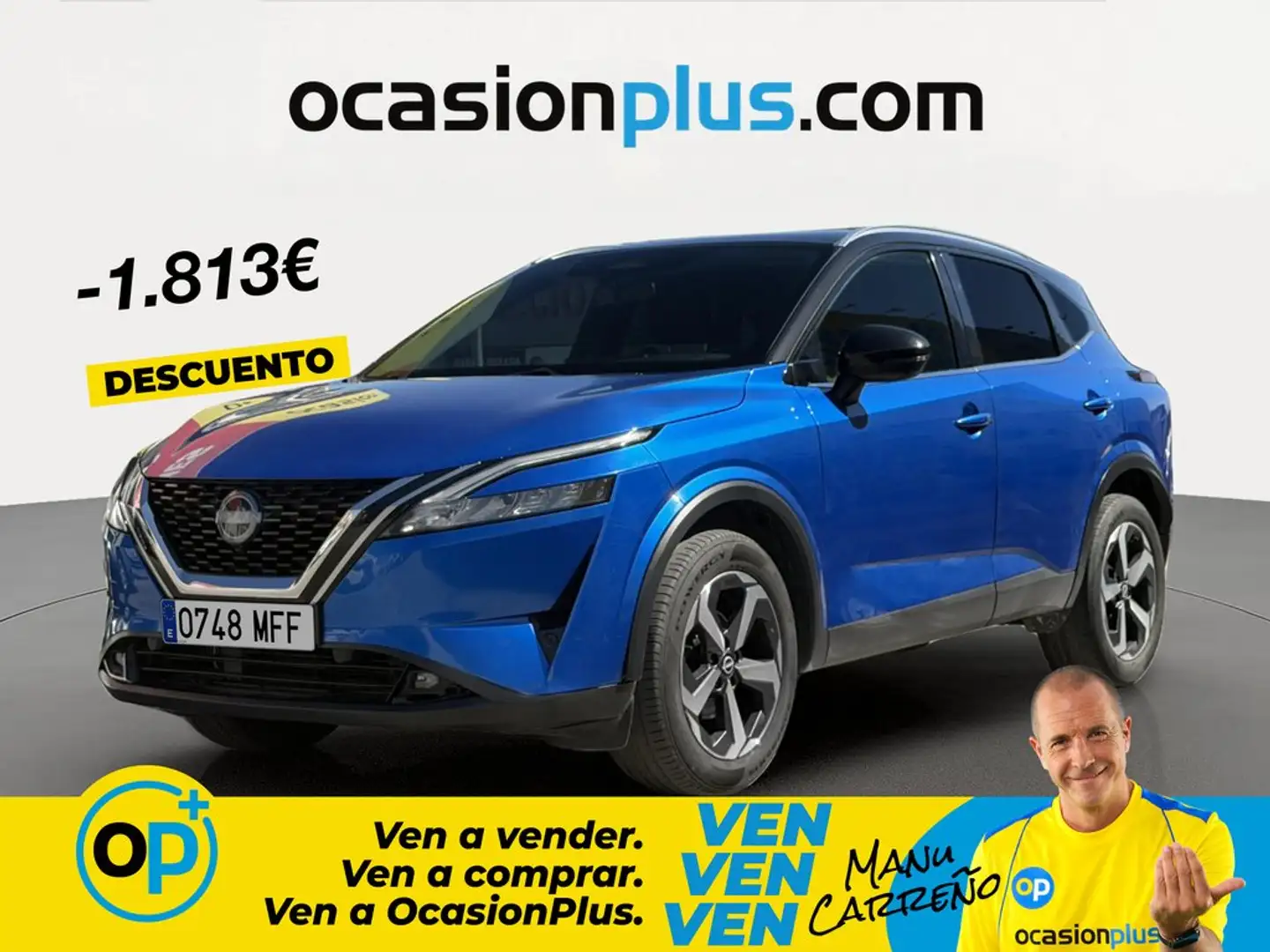 Nissan Qashqai 1.3 DIG-T mHEV 12V N-Connecta 4x2 103kW Azul - 1